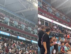Trabzonspor tribünleri karıştı; “Yönetim istifa” sesleri!