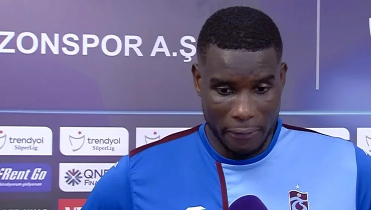 Trabzonspor’da Onuachu, Konyaspor’a attığı golü yorumladı!